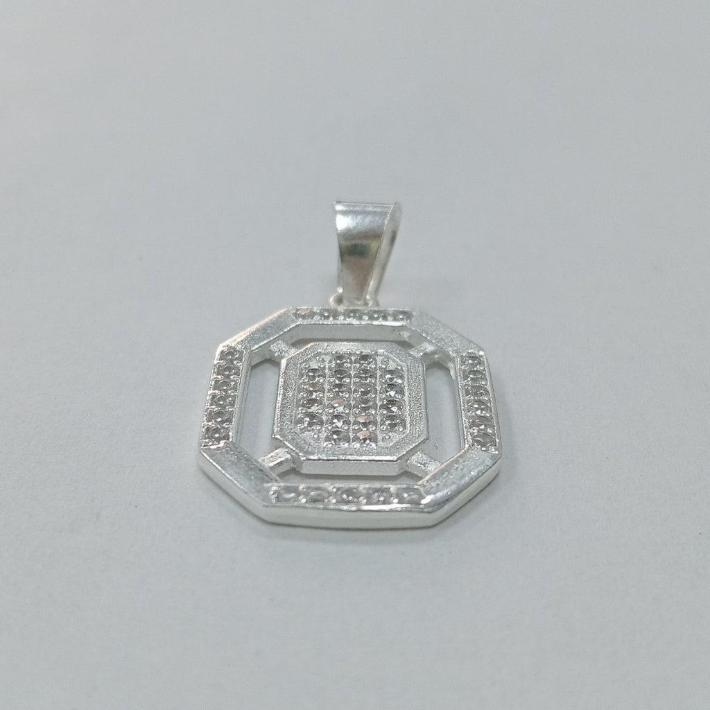DIJE C/CIRCONIAS PLATA .925 3.4 GR (NUEVO)