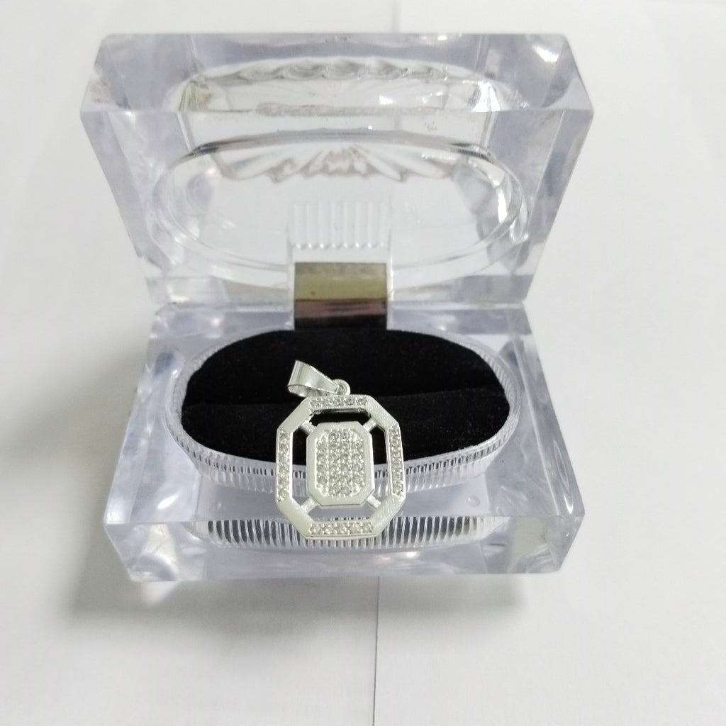 DIJE C/CIRCONIAS PLATA .925 3.4 GR (NUEVO)