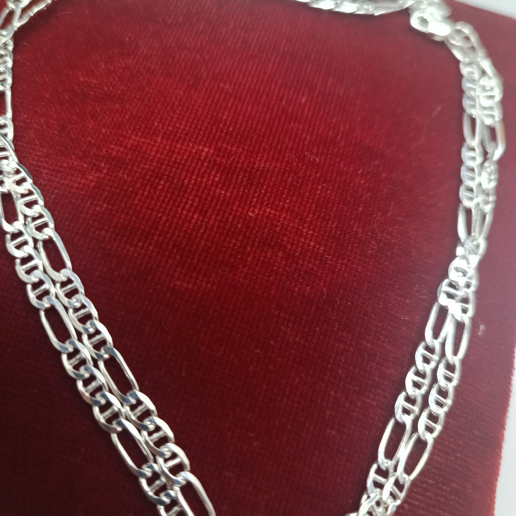CADENA TEJIDO 3X1 PLATA .925 60 CM 8.4 GR (NUEVO)