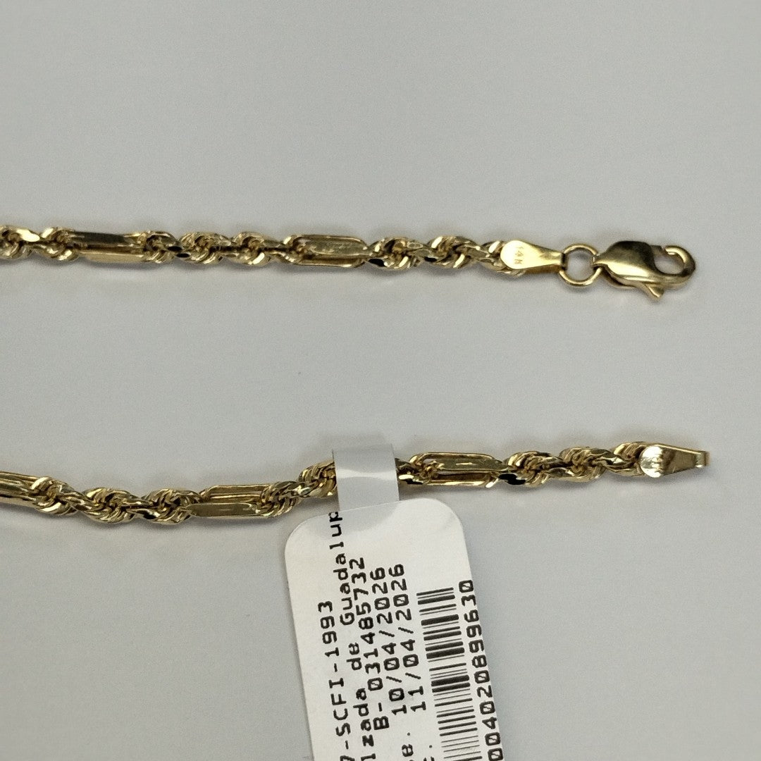 PULSERA ORO 14 K 3.4 GRMS (SEMINUEVO)