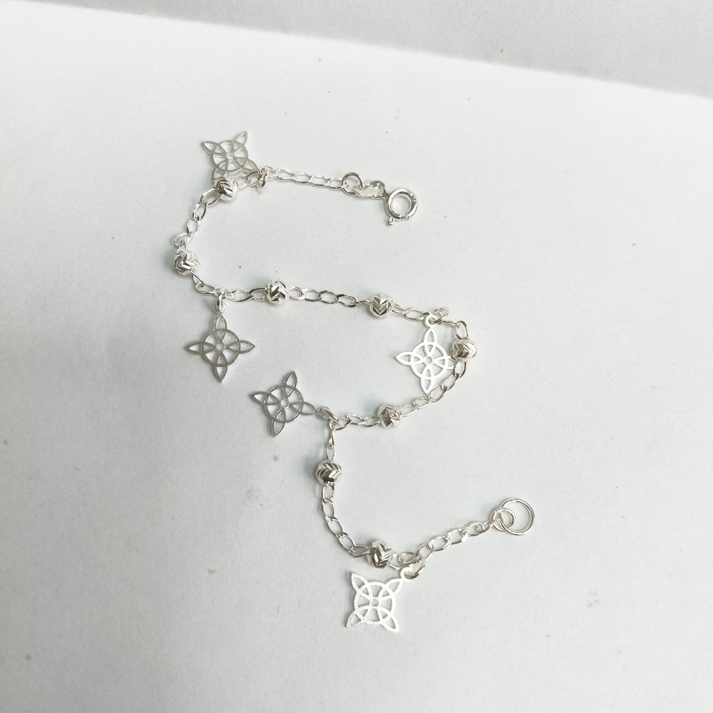 PULSERA TEJIDO ESPECIAL PLATA .925 18 CM 3.1 GR (NUEVO)