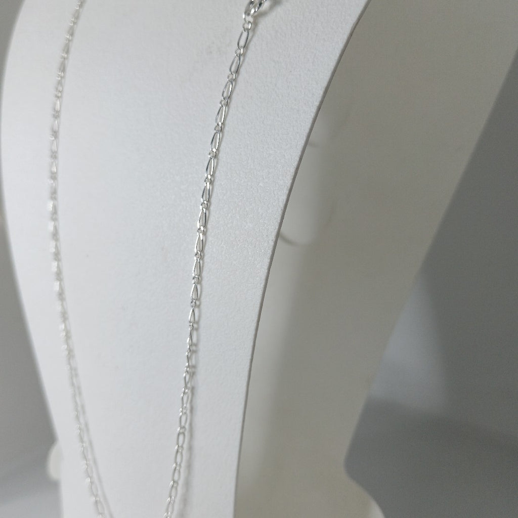 CADENA TEJIDO 1X1 PLATA .925 55 CM 3.3 GR (NUEVO)