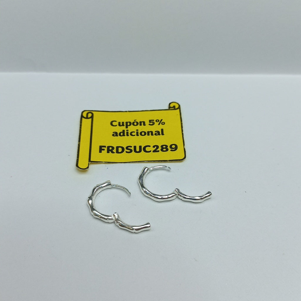 ARRACADAS ESPECIAL PLATA .925 2.9 GR (NUEVO)