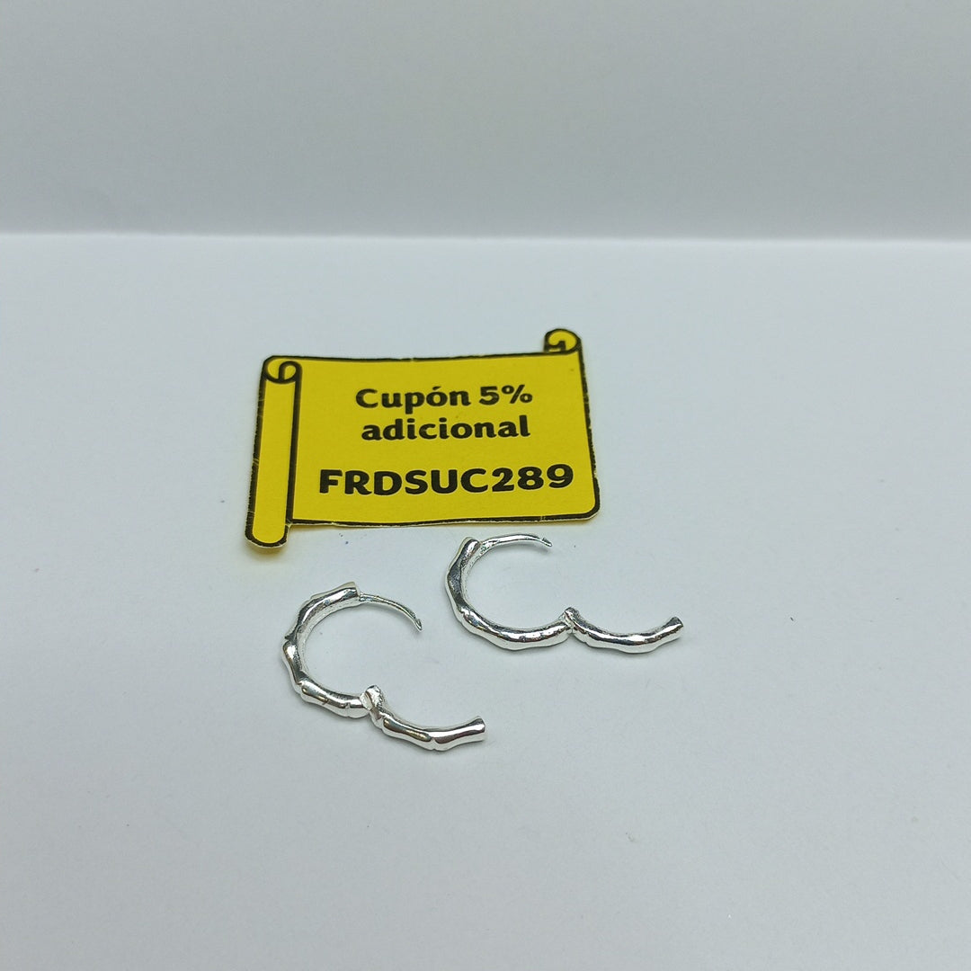ARRACADAS ESPECIAL PLATA .925 2.9 GR (NUEVO)