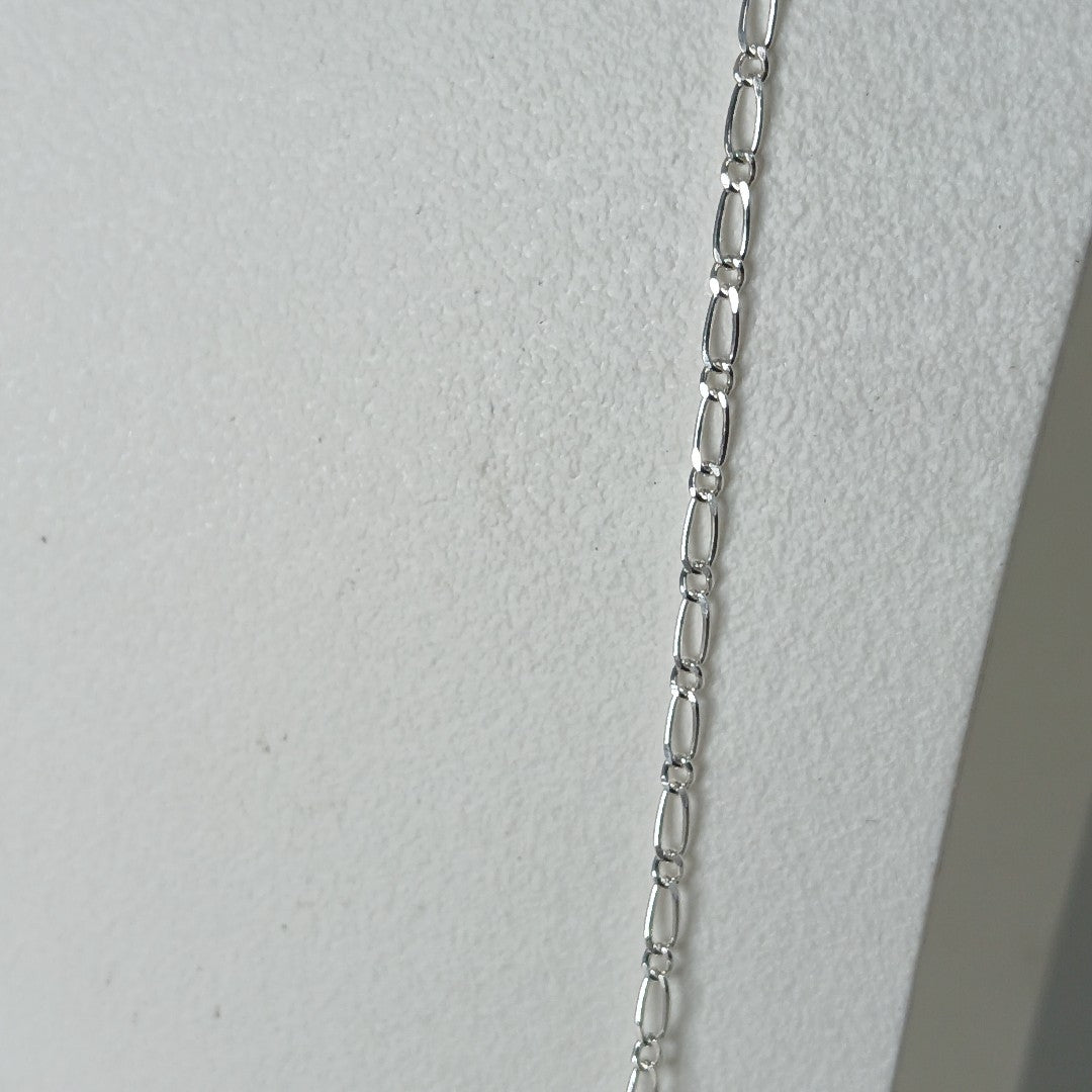 CADENA TEJIDO 1X1 PLATA .925 55 CM 3.3 GR (NUEVO)