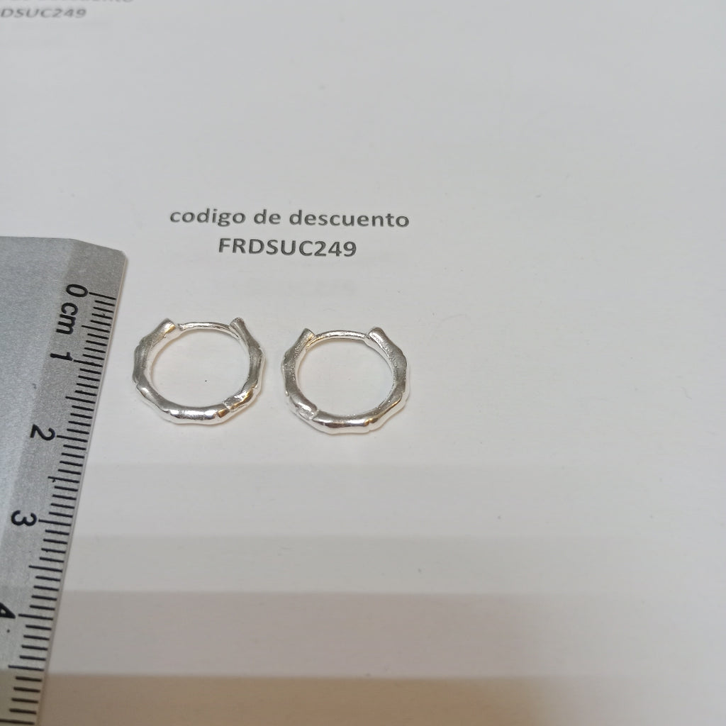 ARRACADAS ESPECIAL PLATA .925 2.9 GR (NUEVO)