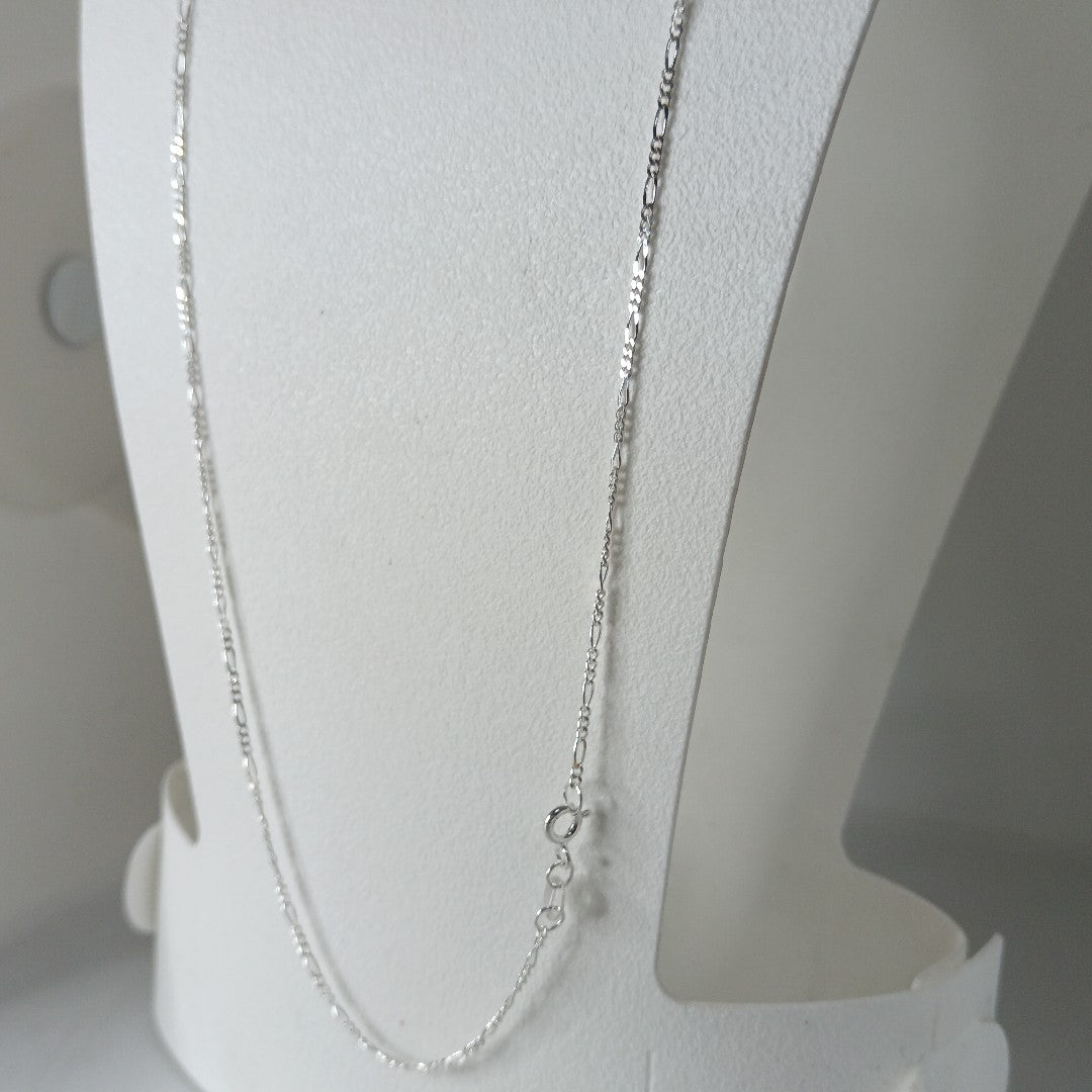 CADENA TEJIDO 3X1 PLATA .925 55 CM 2.3 GR (NUEVO)