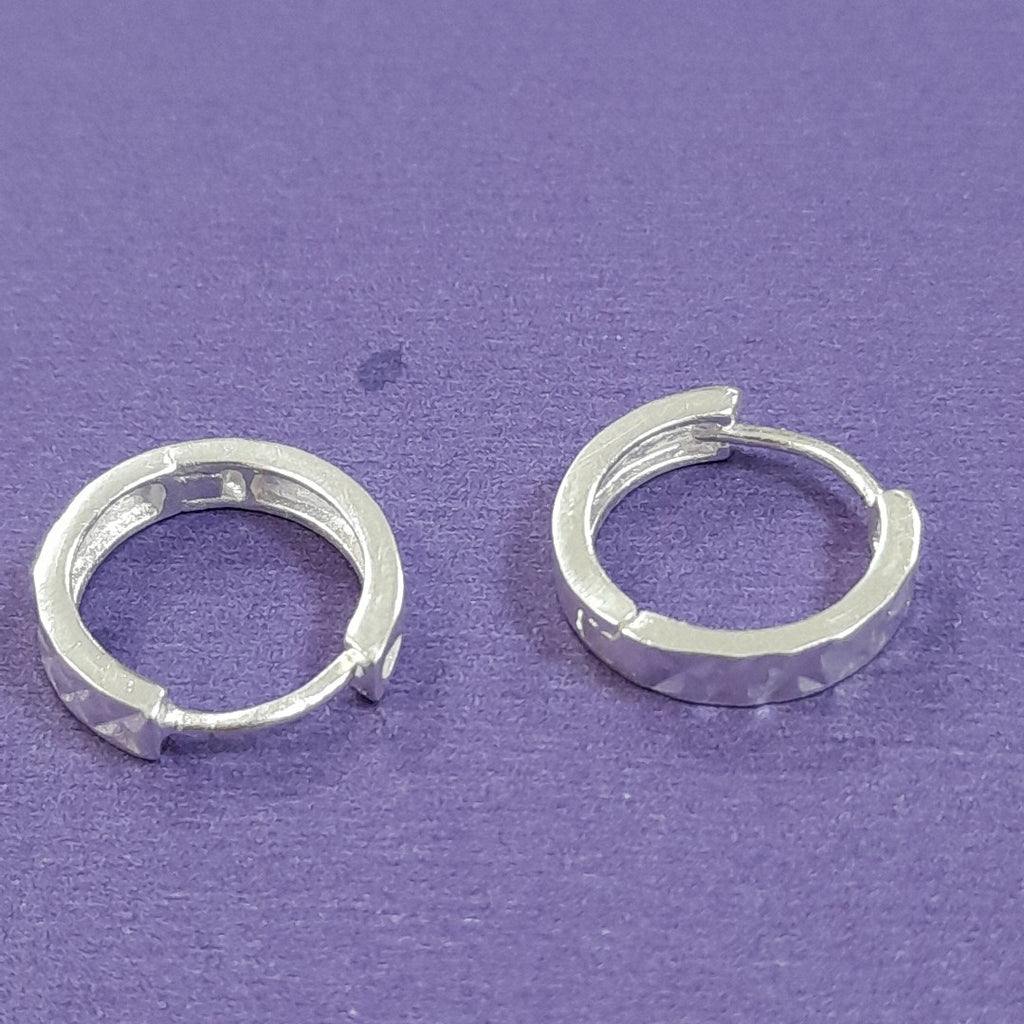 ARRACADAS LABRADAS PLATA .925 3.4 GR (NUEVO)