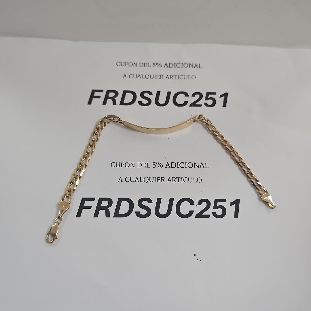 ESCLAVA ORO 10 K 9.3 GRMS (SEMINUEVO)