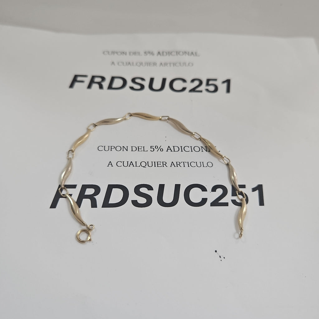 PULSERA ORO 14 K 2,40 GRMS (SEMINUEVO)