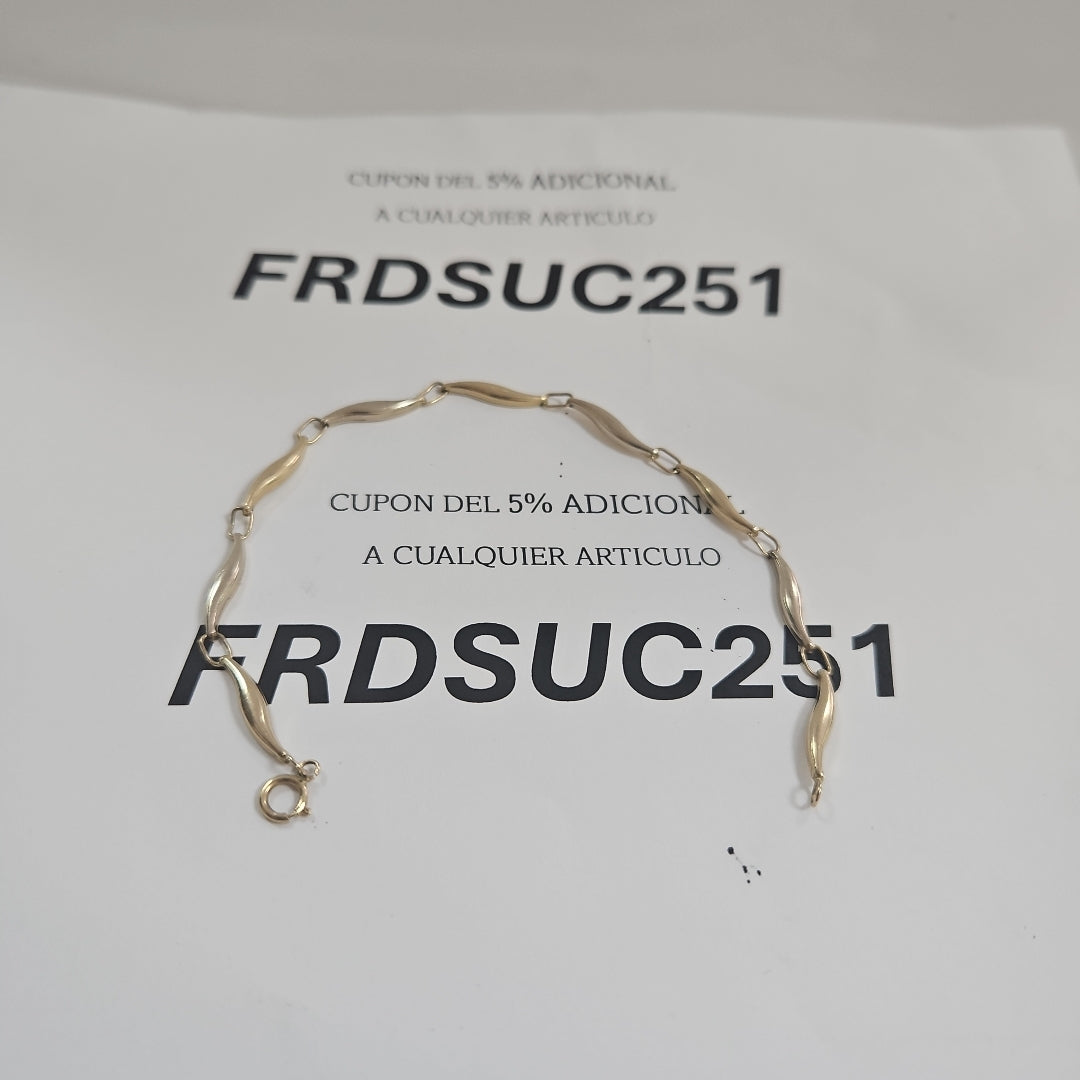 PULSERA ORO 14 K 2,40 GRMS (SEMINUEVO)