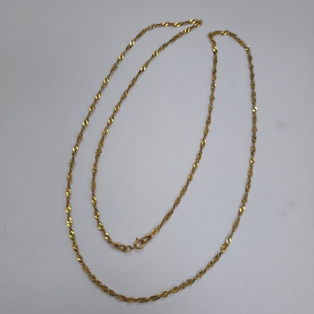 CADENA ORO 14 K 3 GRMS (SEMINUEVO)