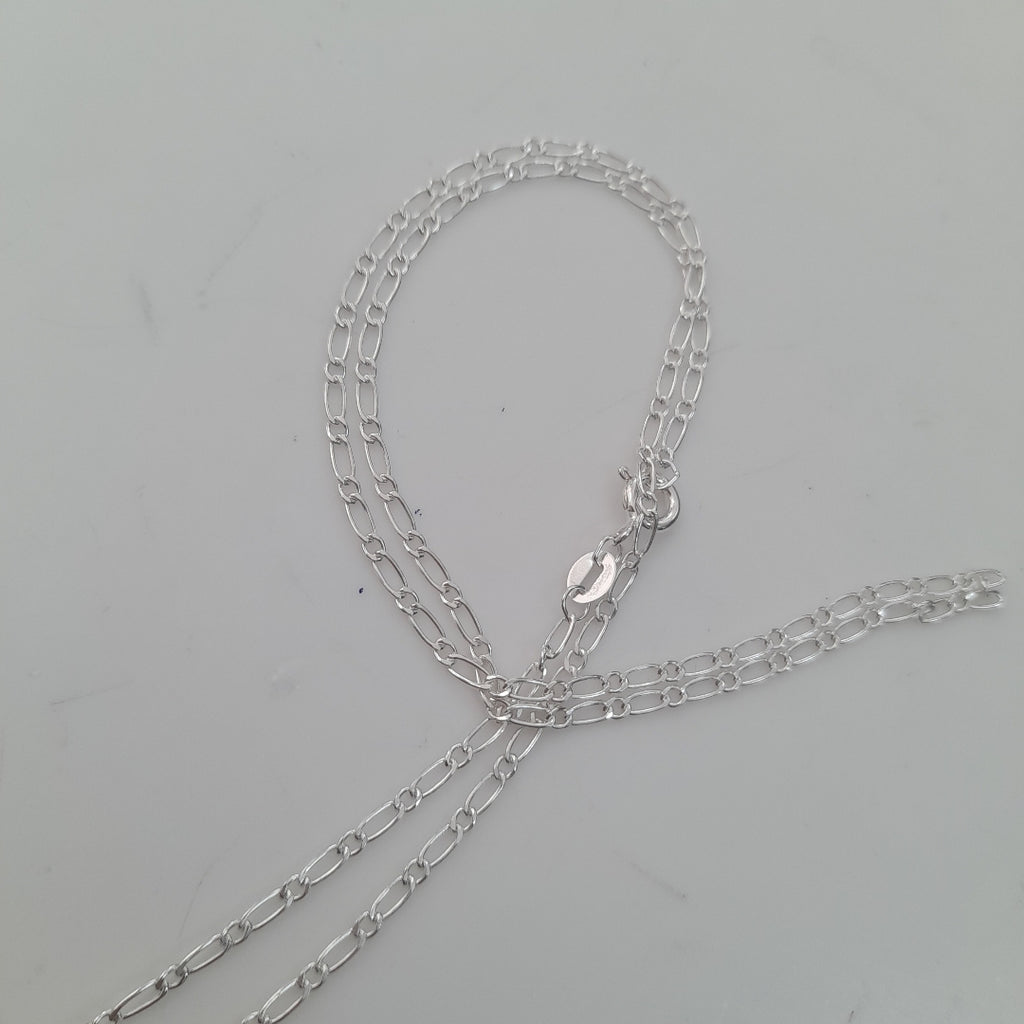 CADENA TEJIDO 1X1 PLATA .925 50 CM 3 GR (NUEVO)