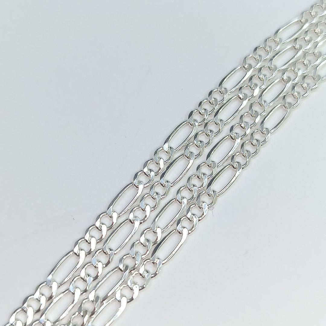 CADENA TEJIDO 3X1 PLATA .925 50 CM 4.3 GR (NUEVO)