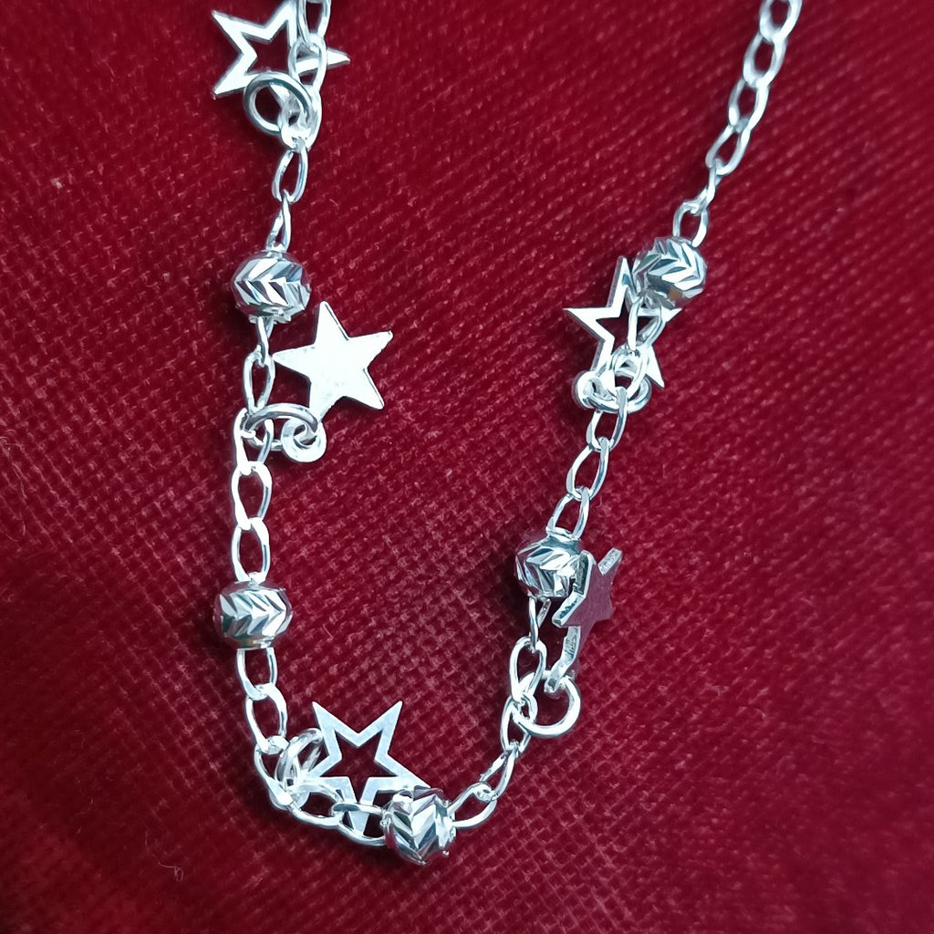 PULSERA TEJIDO ESPECIAL PLATA .925 18 CM 3 GR (NUEVO)