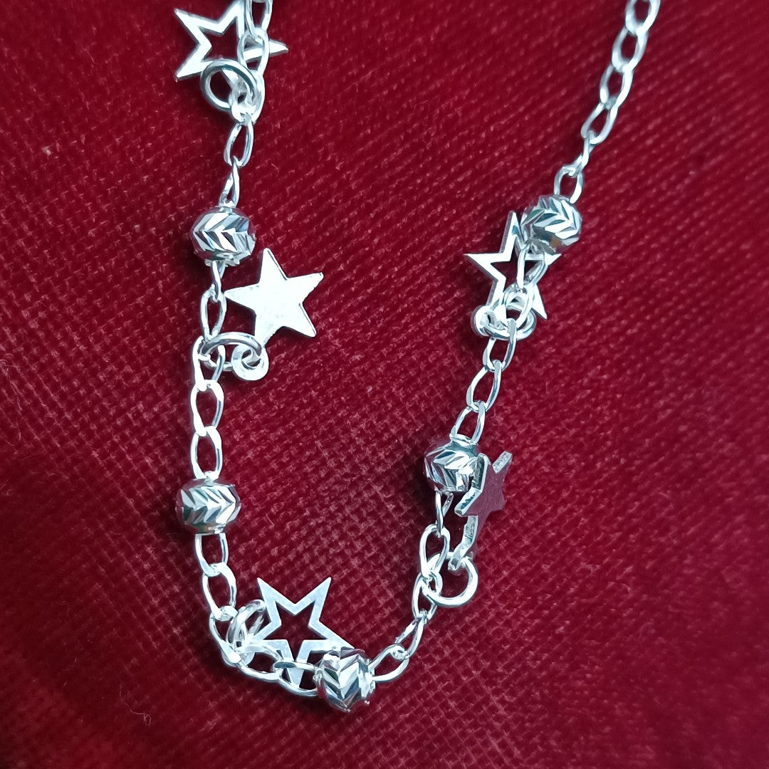 PULSERA TEJIDO ESPECIAL PLATA .925 18 CM 3 GR (NUEVO)