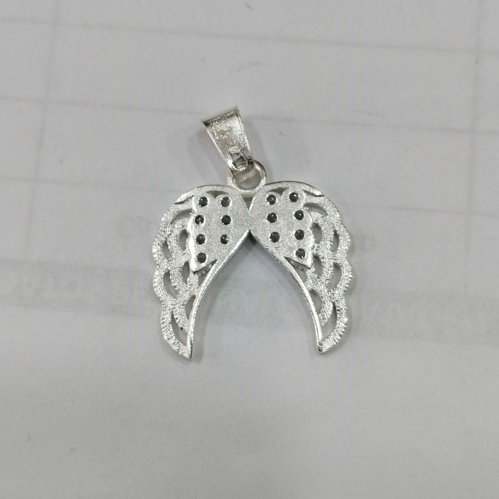 DIJE ALAS C/CIRCONIAS PLATA .925 2.2 GR (NUEVO)