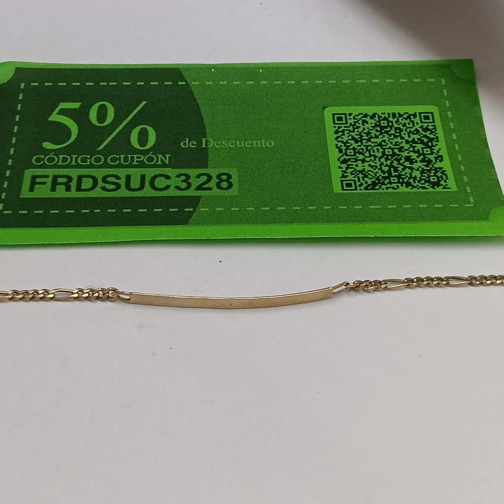 ESCLAVA ORO 10 K 3,20 GRMS (SEMINUEVO)
