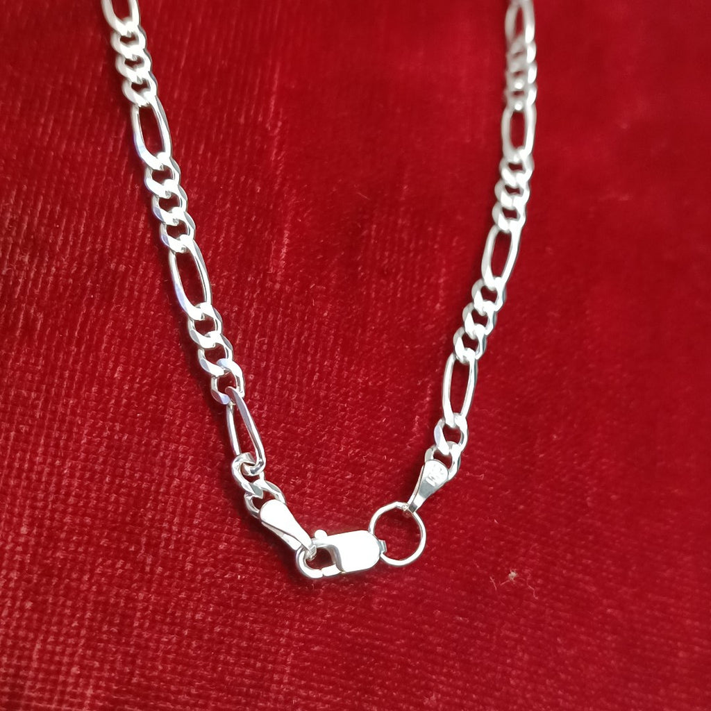 CADENA TEJIDO 3X1 PLATA .925 55 CM 7.7 GR (NUEVO)