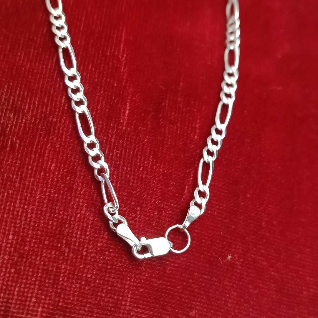 CADENA TEJIDO 3X1 PLATA .925 55 CM 7.7 GR (NUEVO)