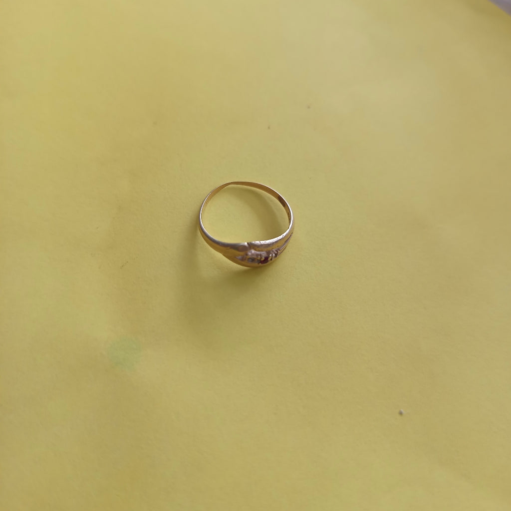 ANILLO ORO 14 K 1,70 GRMS (SEMINUEVO)