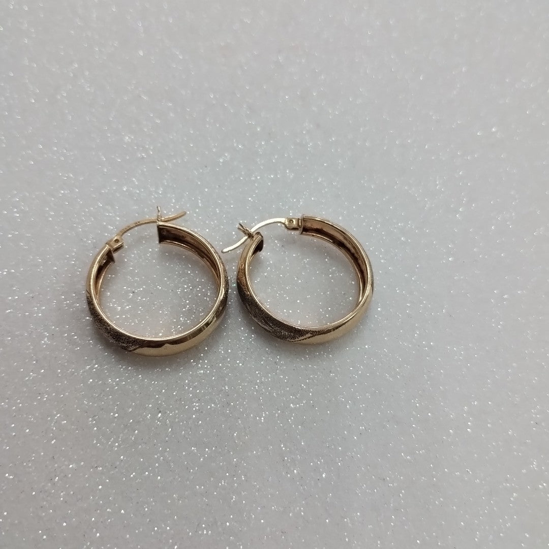ARRACADAS PAR ORO 14 K 3.6 GRMS (SEMINUEVO)