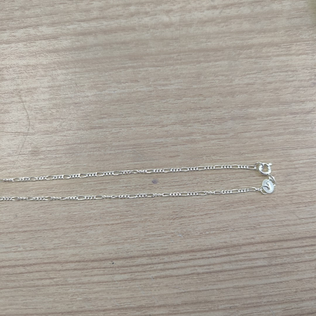 CADENA TEJIDO 3X1 PLATA .925 50 CM 2.2 GR (NUEVO)