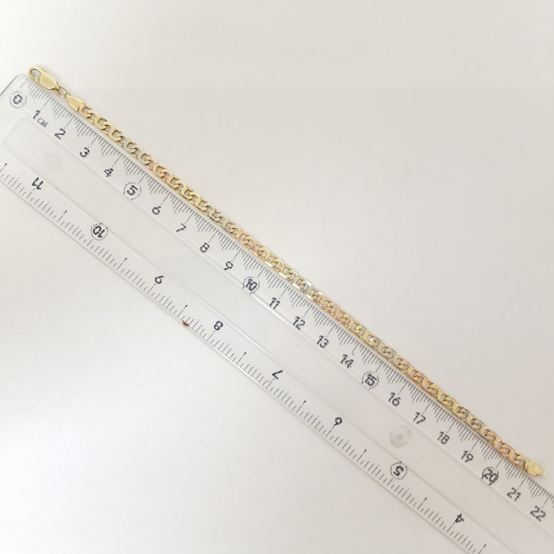 PULSERA ORO, ORO COMBINADO 14 K 6.2 GRMS (SEMINUEVO)