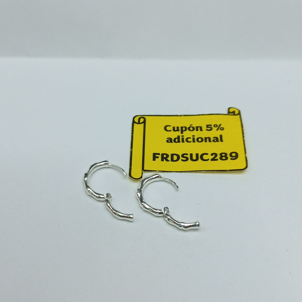 ARRACADAS ESPECIAL PLATA .925 3 GR (NUEVO)