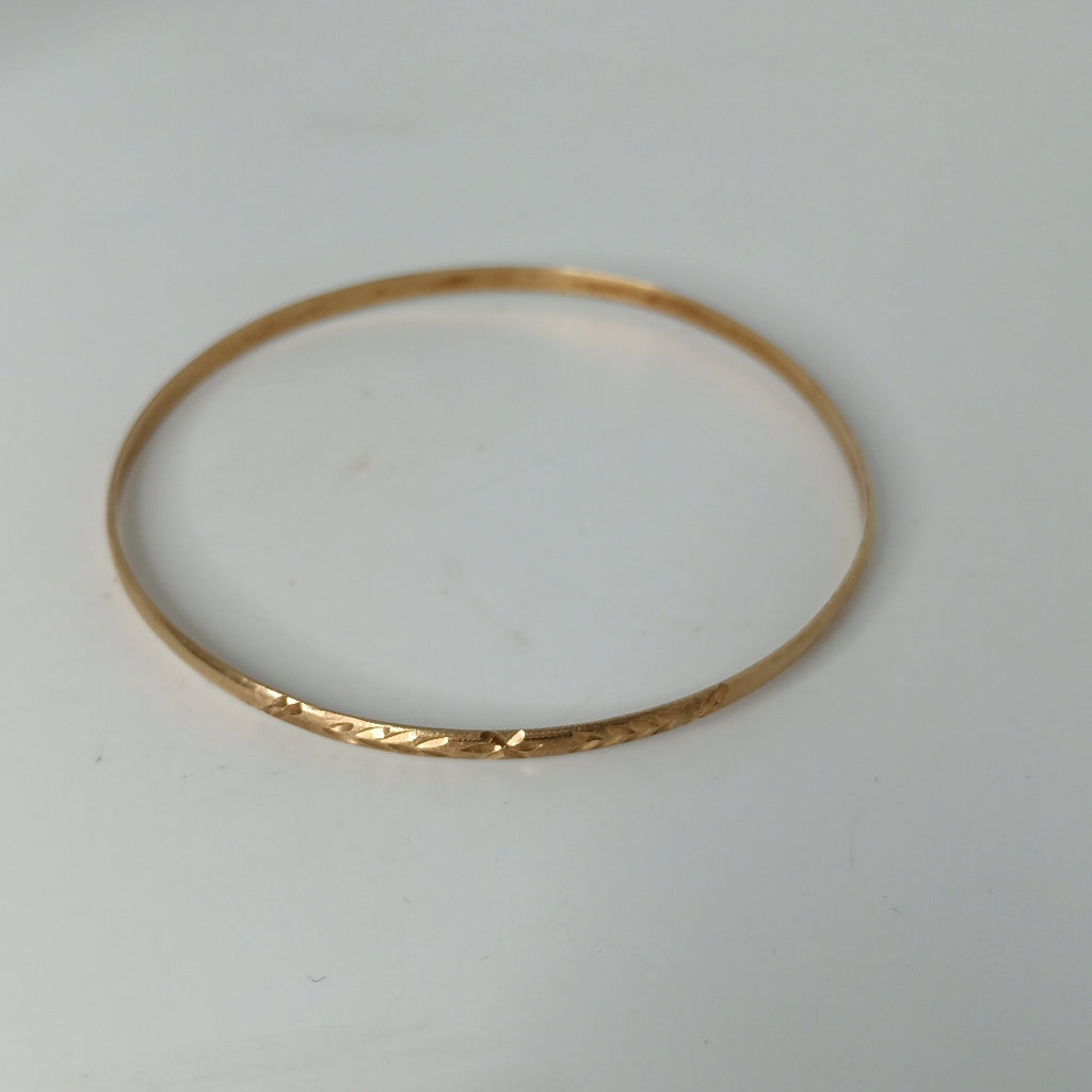PULSERA RIGIDA ORO 10 K 6.4 GRMS (SEMINUEVO)