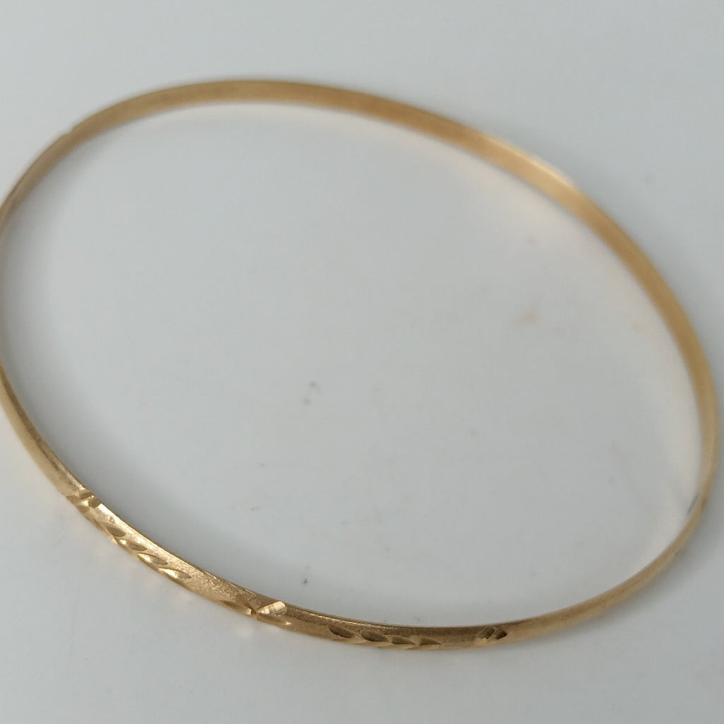 PULSERA RIGIDA ORO 10 K 6.4 GRMS (SEMINUEVO)