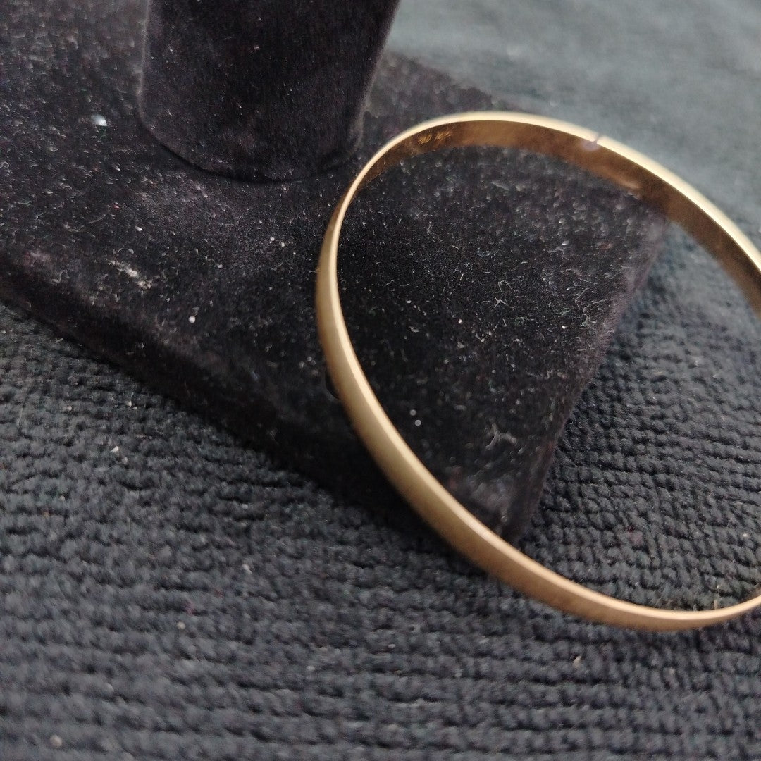 PULSERA RIGIDA ORO 10 K 8,40 GRMS (SEMINUEVO)