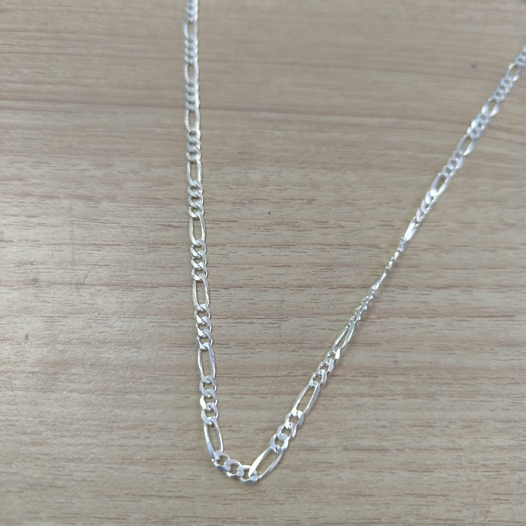 CADENA TEJIDO 3X1 PLATA .925 50 CM 7 GR (NUEVO)