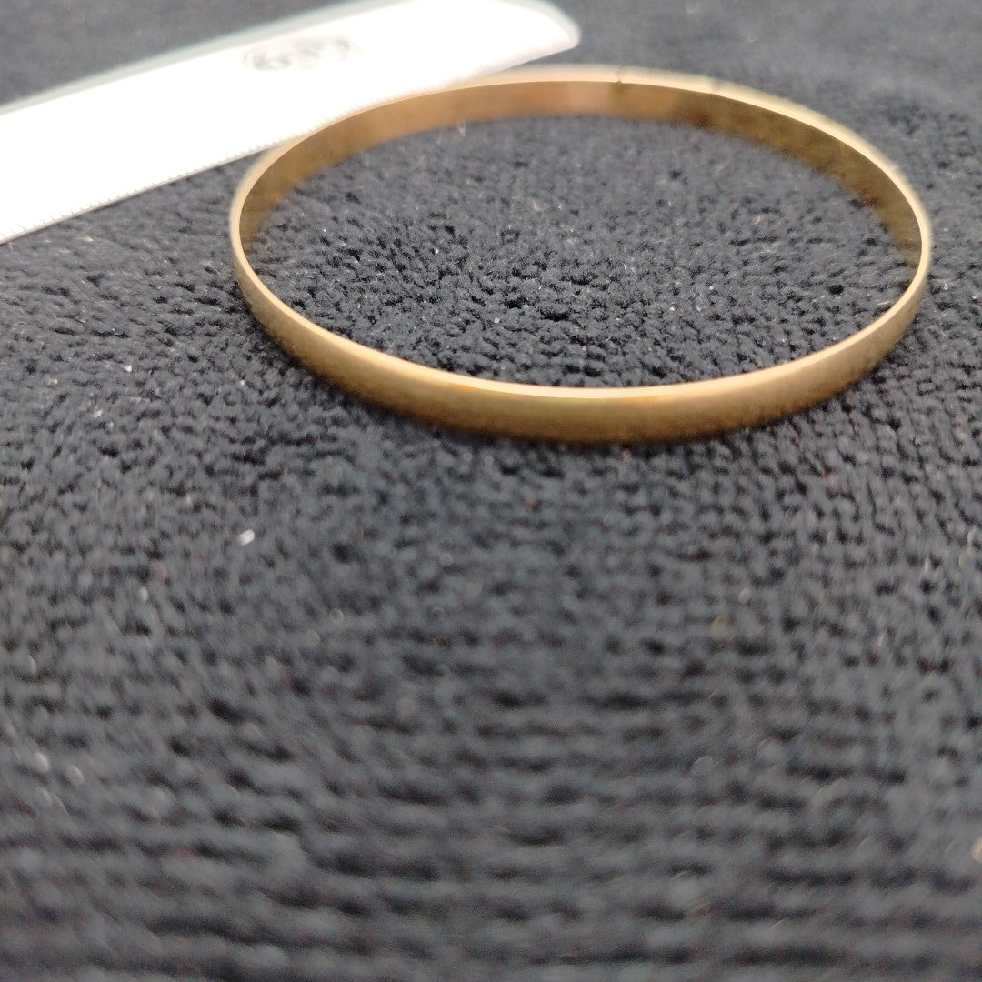 PULSERA RIGIDA ORO 10 K 8,40 GRMS (SEMINUEVO)