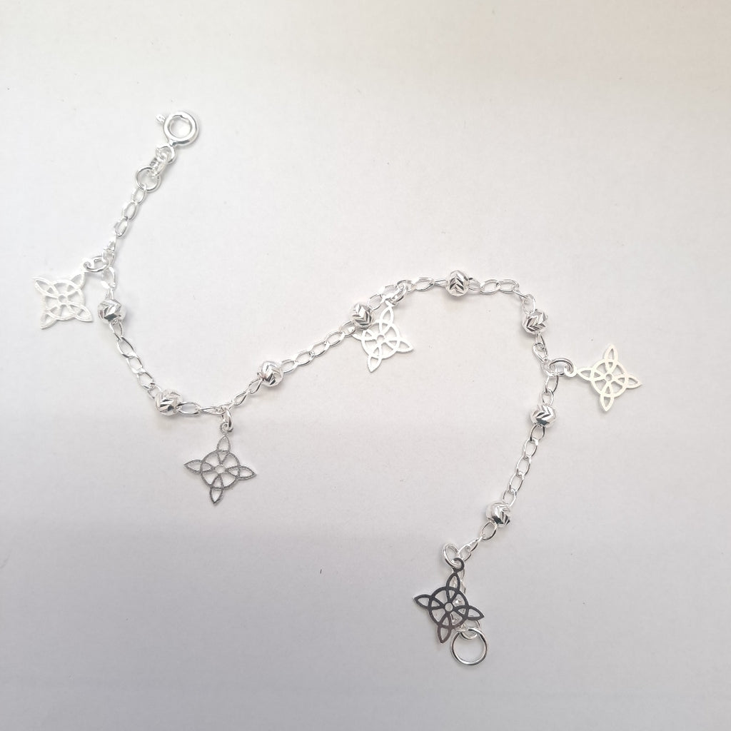 PULSERA TEJIDO ESPECIAL PLATA .925 18 CM 3.1 GR (NUEVO)