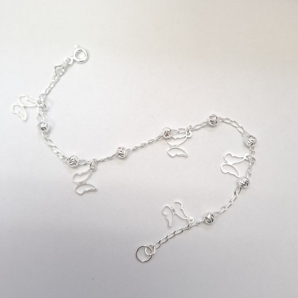 PULSERA TEJIDO ESPECIAL PLATA .925 18 CM 2.8 GR (NUEVO)