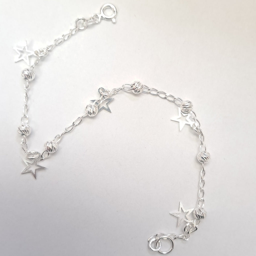 PULSERA TEJIDO ESPECIAL PLATA .925 18 CM 2.7 GR (NUEVO)