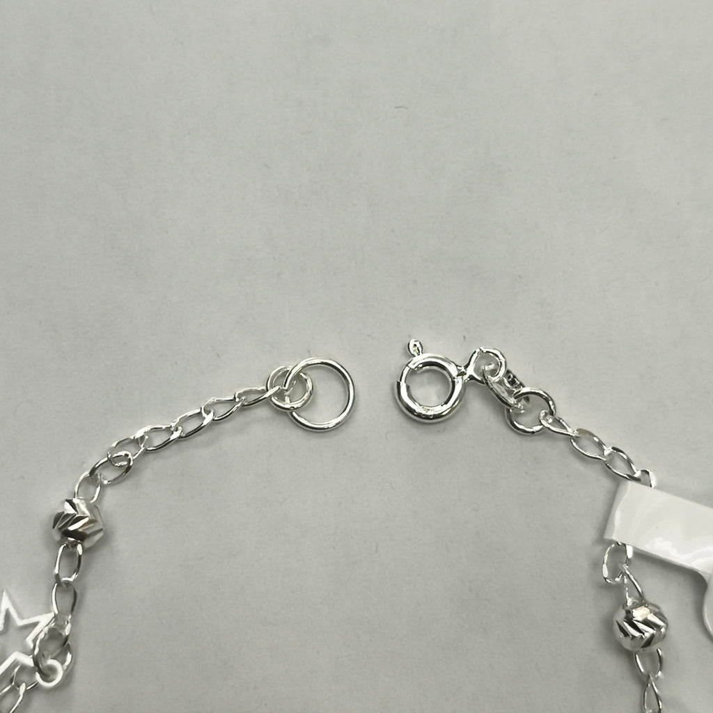 PULSERA TEJIDO ESPECIAL PLATA .925 18 CM 3.1 GR (NUEVO)