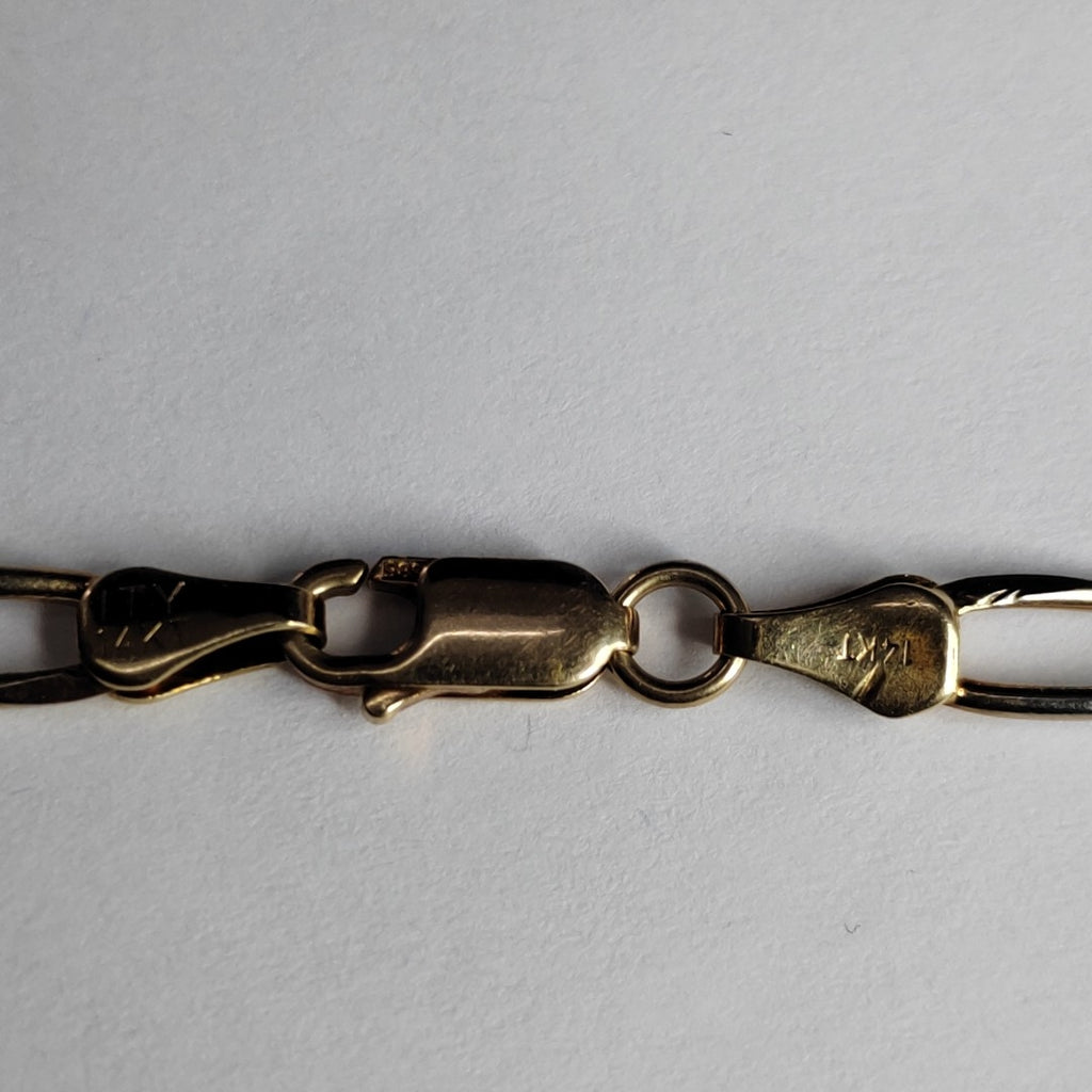 CADENA ORO COMBINADO 14 K 18.2 GRMS (SEMINUEVO)