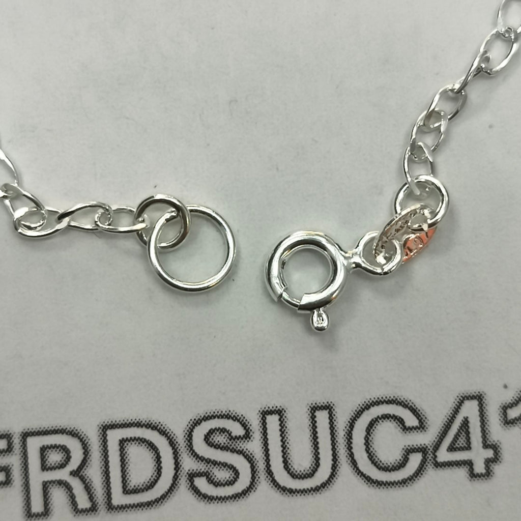 PULSERA TEJIDO ESPECIAL PLATA .925 18 CM 3.1 GR (NUEVO)