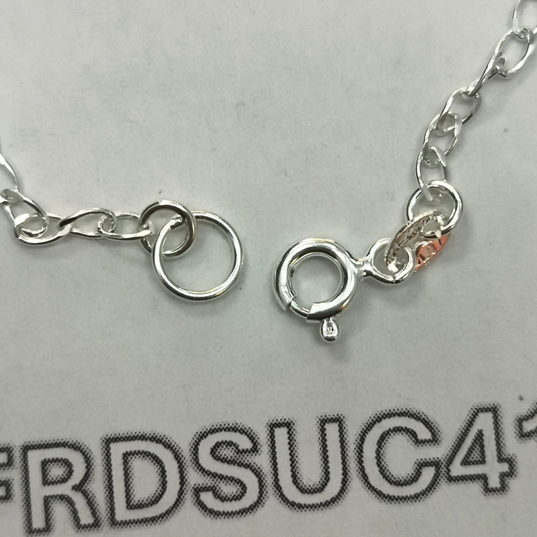 PULSERA TEJIDO ESPECIAL PLATA .925 18 CM 3.1 GR (NUEVO)