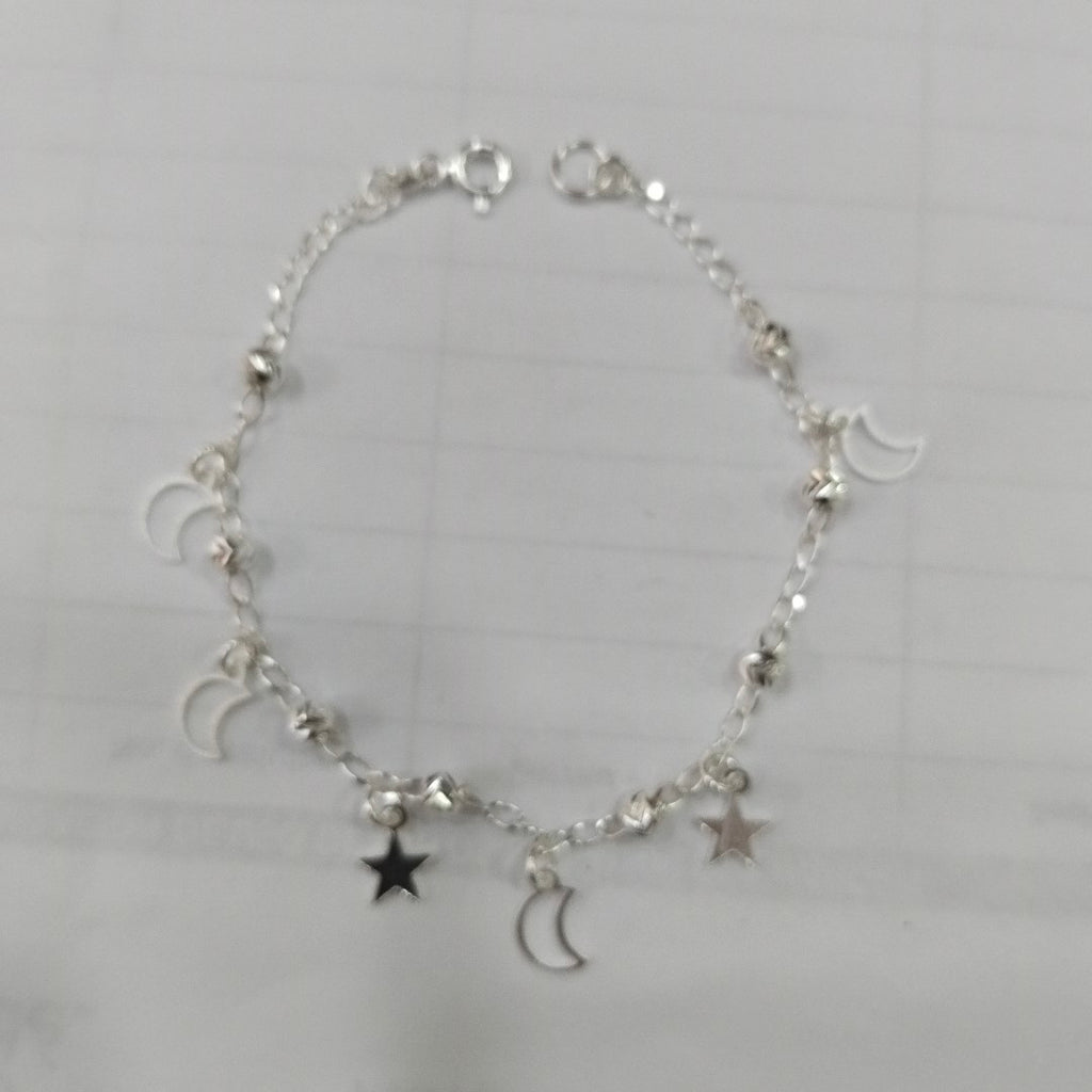 PULSERA TEJIDO TEJIDO ESPECIAL PLATA .925 18 CM 2.8 GR (NUEVO)