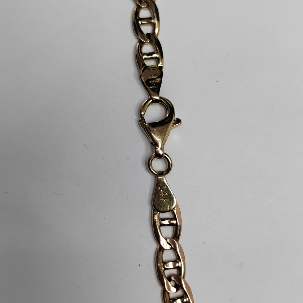 CADENA ORO, ORO COMBINADO 14 K 29 GRMS (SEMINUEVO)