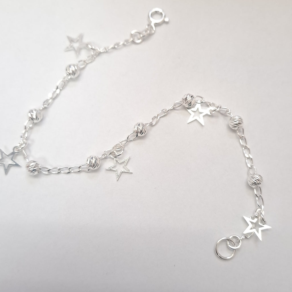 PULSERA TEJIDO ESPECIAL PLATA .925 18 CM 2.7 GR (NUEVO)