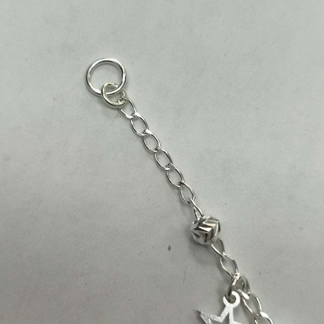 PULSERA TEJIDO ESPECIAL PLATA .925 18 CM 3.1 GR (NUEVO)