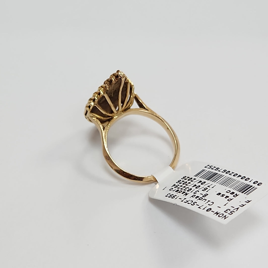 ANILLO ORO 18 K 7.6 GRMS (SEMINUEVO)