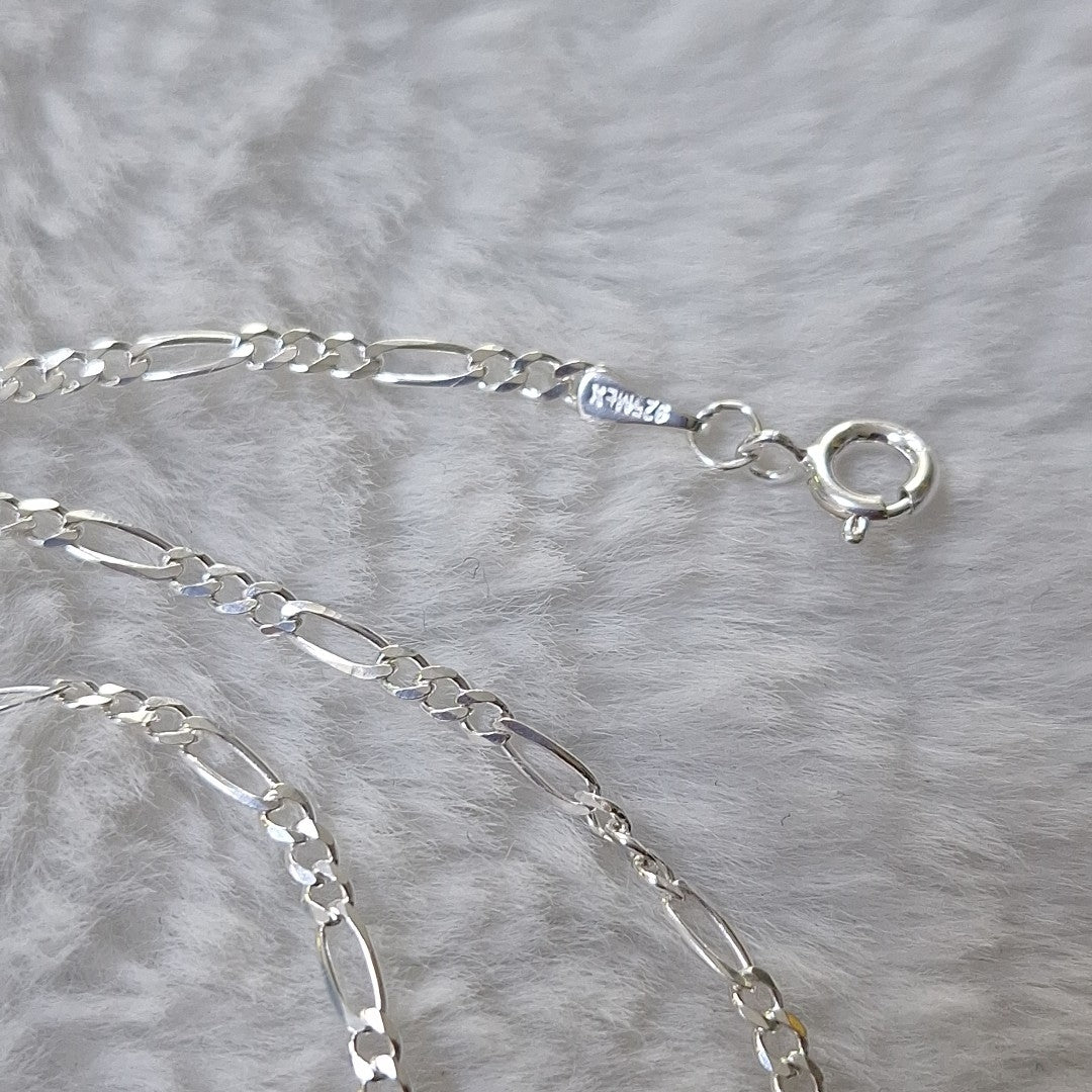 CADENA TEJIDO 3X1 PLATA .925 50 CM 4 GR (NUEVO)