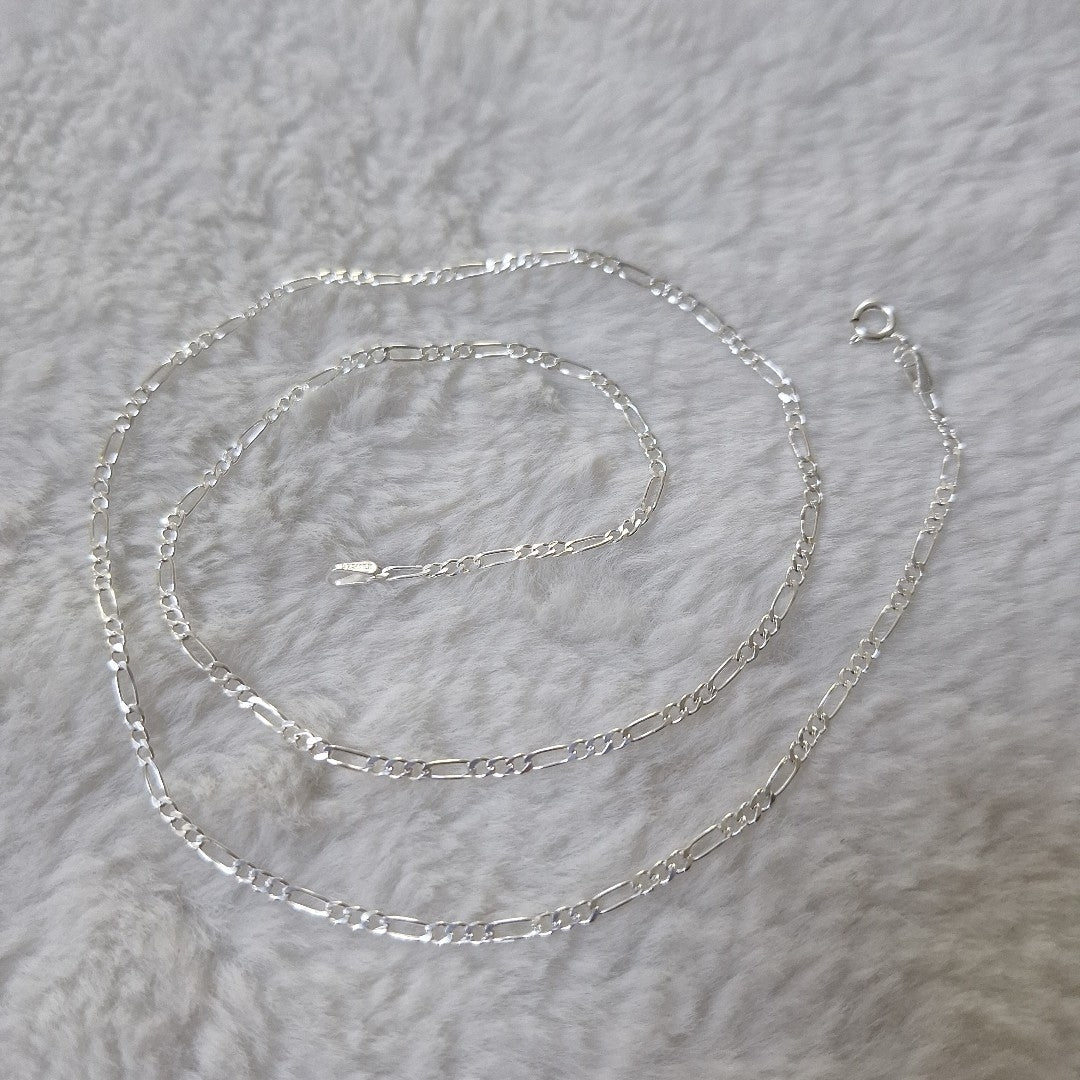 CADENA TEJIDO 3X1 PLATA .925 55 CM 4.4 GR (NUEVO)