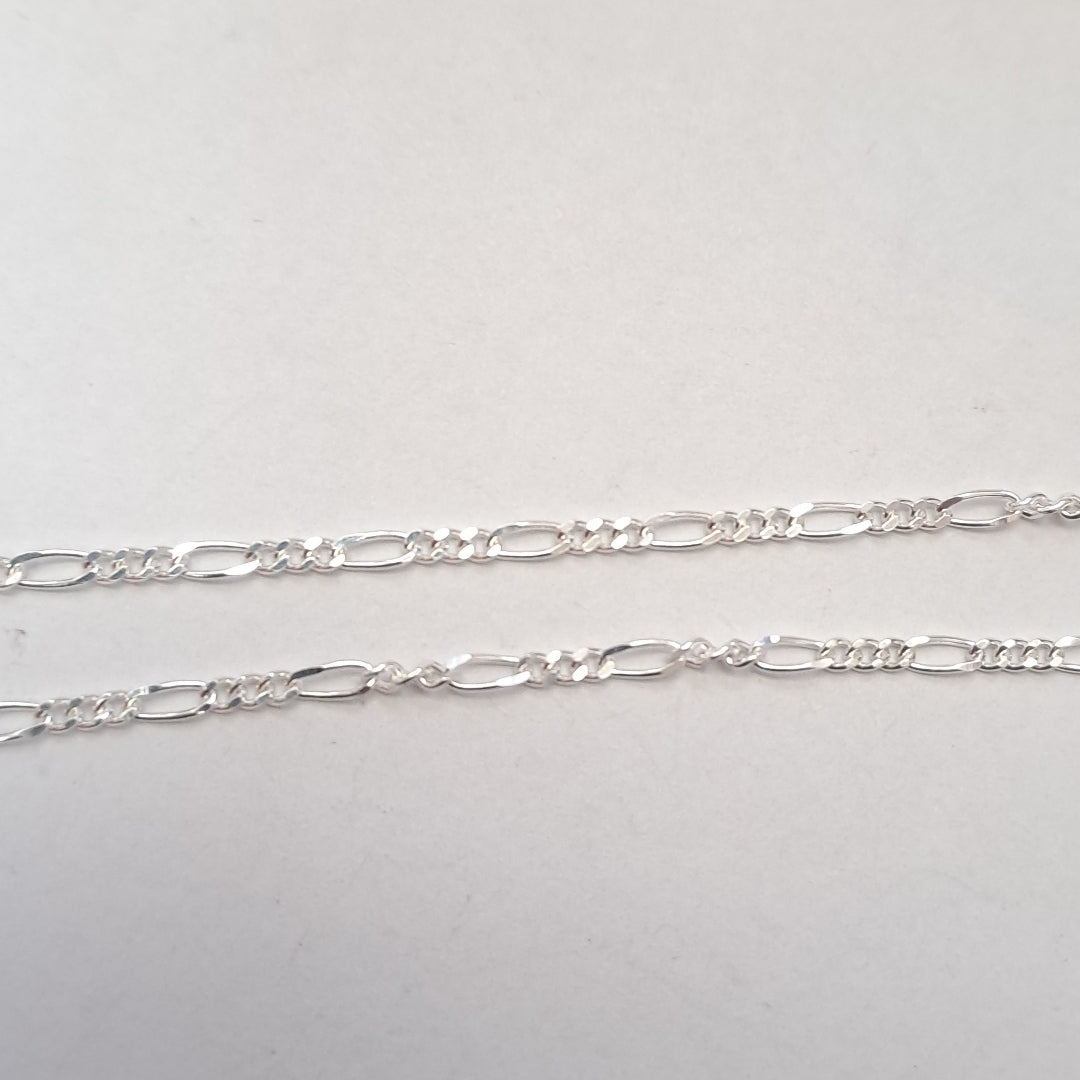 CADENA TEJIDO 3X1 PLATA .925 55 CM 2.3 GR (NUEVO)