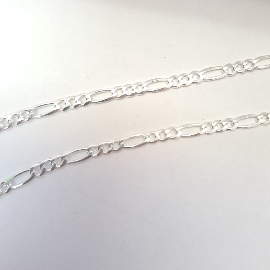 CADENA TEJIDO 3X1 PLATA .925 50 CM 6.9 GR (NUEVO)